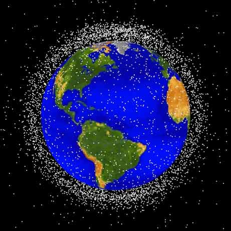 orbital space debris 