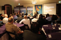 Peter Diamandis leads a session for Singularity University's Executive Program