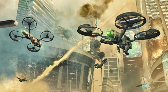 Future autonomous drones as portrayed in “Call of Duty Black Ops 2” (credit: Activision Publishing)