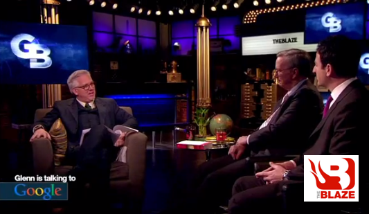Eric Schmidt and Jared Cohen of Google discuss Ray Kurzweil with Glenn Beck on The Blaze