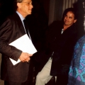 Ray Kurzweil at the 8th Annual U.S. Patent and Trademark Office Independent Inventors Conference in Philadelphia, circa November, 2003